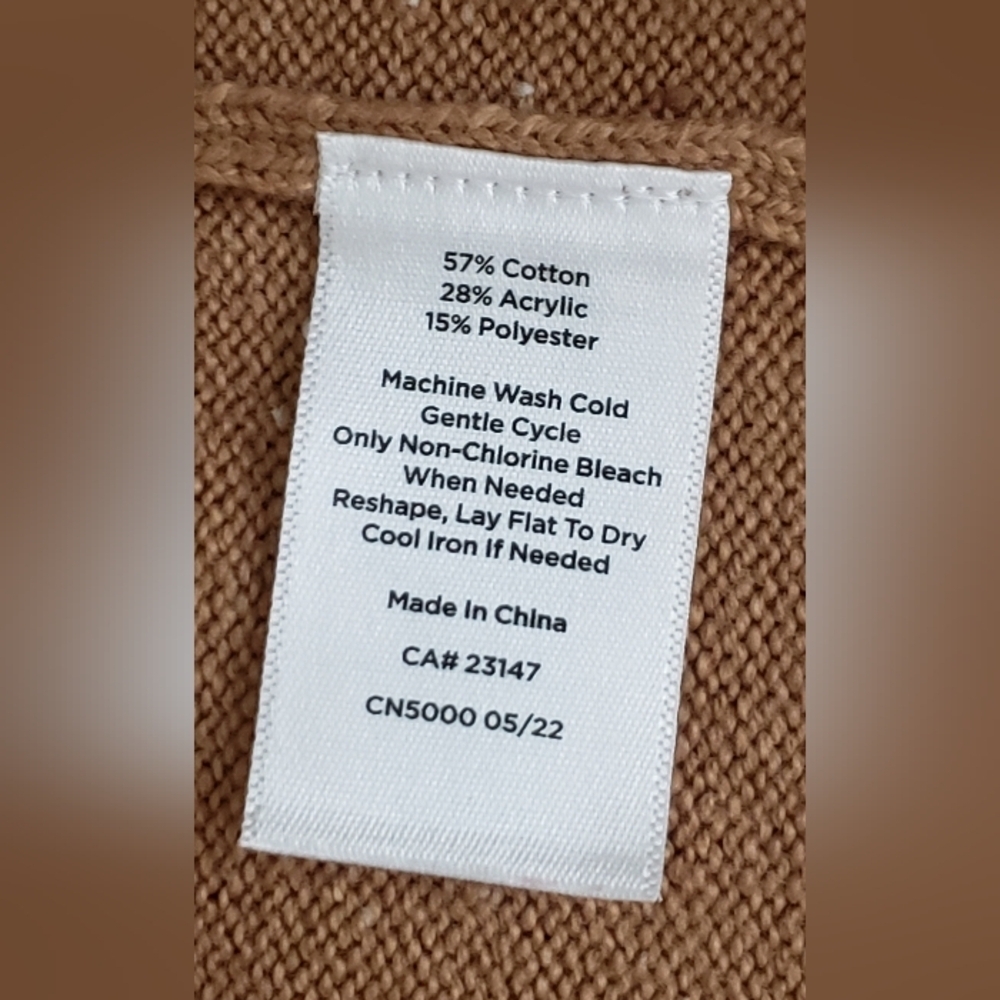 Talbots Tan Knit Dress - Picture 6 of 7